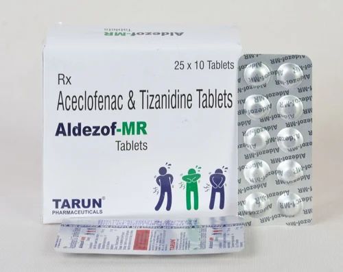 Aceclofenac Tizanidine Tablets