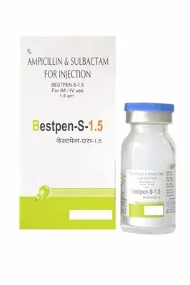 Bestpen-S Ampicillin And Sulbactam For Injection, 1.5 gm