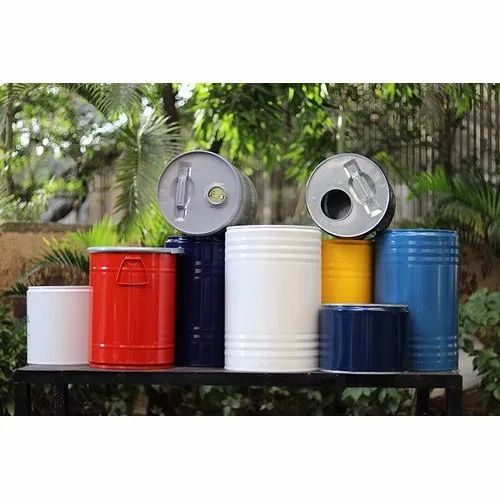 Chemicals Mild Steel MS Drum, Capacity: 10-165 Litres