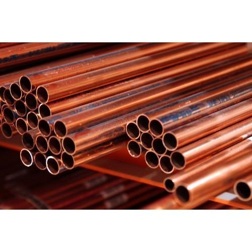 Round Copper Pipes, Size: 0-1", for Air Condition