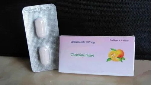 Albendazole 200 Mg Tablets Chewable