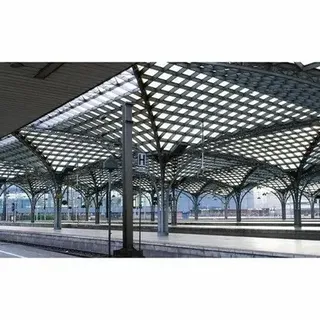 Steel Railway Station Prefabricated Structure