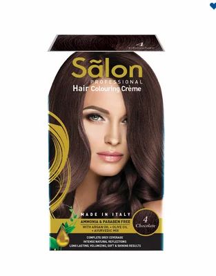 Saloon Chocolate salon professional hair coloring creme -, for Personal and Parlour