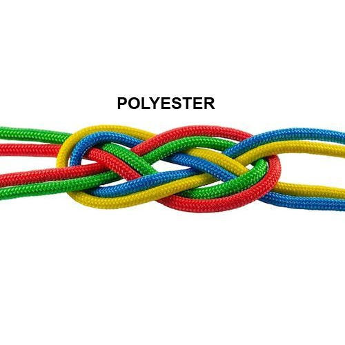 Multicolor Polyester Braided Rope for Industrial use