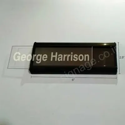 Aluminium Anodized Name Plate