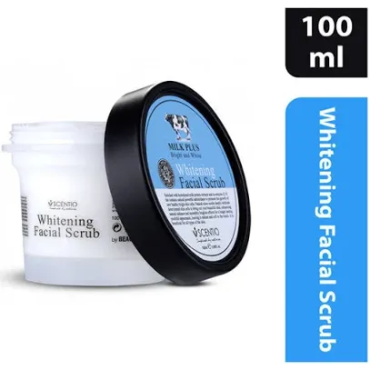 Scentio Milk Plus Whitening Q10 Facial Scrub, 100 ml