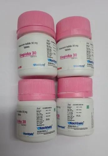 Potassium Iodide 30 Mg Tablets, For Clinical, Packaging Size: 1x60