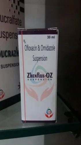 Ofloxacin And Omidazole Suspension, Packaging Type: Bottle