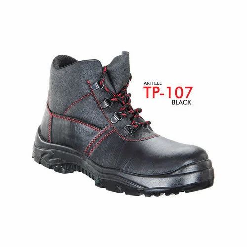 Lancer Black Safety Shoes