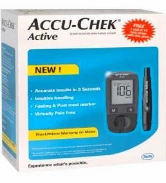 Accu Chek Active Blood Glucose Monitoring System