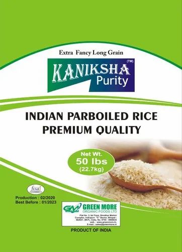 Long Grain Non Basmati Rice Export Quality, 25 kg, Bag