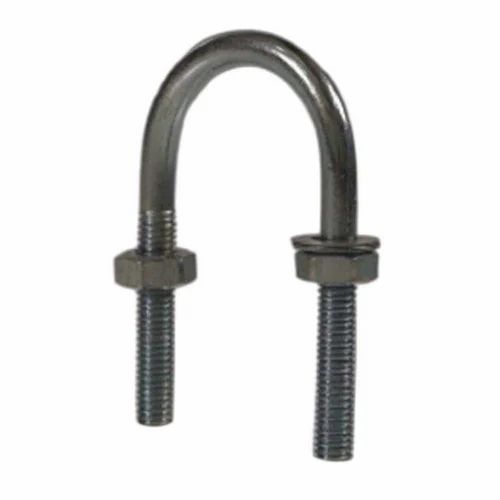 Round Mild Steel U Bolt, Size: 12 mm