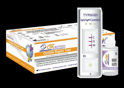 Typhoid IgG IgM Combo Rapid Test