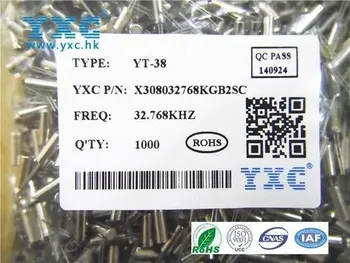 CRYSTAL OSCILLATOR 32.768KHZ (CYLINDRICAL YT-38 DIP and 4 PIN SMD), For Industrial