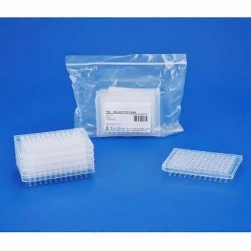 Polypropylene PCR Plate PP Semi Skirted, Capacity: 0.2 Ml