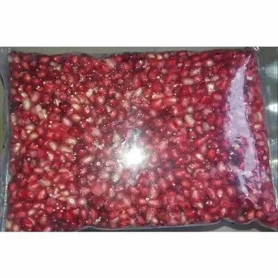 Natural Ananda Frozen Pomegranate Arils, Packaging Type: Packet, Blast Freezing