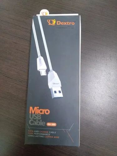 Black Micro USB Cable, Warranty: 6 months, Cable Size: 1 meter