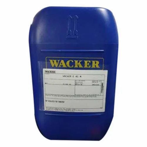 White Wacker E41m Silicone Emulsion, Packaging Size: 35 Kgs