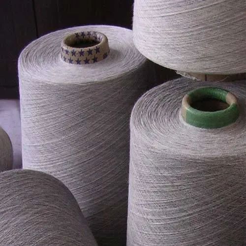 Ring Spun Gray Melange Cotton Yarn, For Knitting