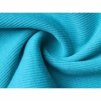 Lycra Knitted Fabric, Prints/Pattern: Plain/Solids, Color: Blue