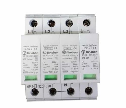 FINDER No.of Poles: 3P+N THREE PHASE SURGE PROTECTOR DEVICE
