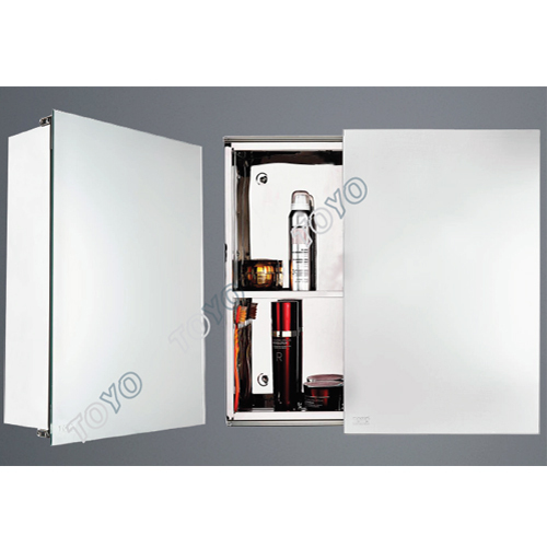Silver Wall Mounting SS Side Cabinet, For Hotel