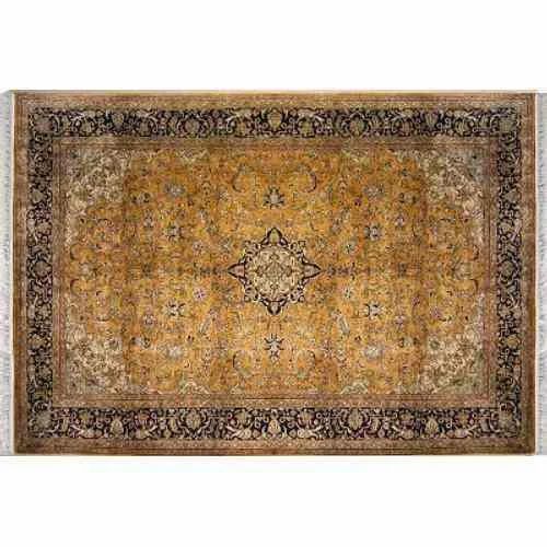 High-Pile Single Knotted Indo-Gangetic  Premium Silk Rugs