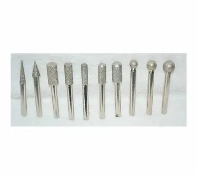 Stainless Steel Diamond Burr Drill Bit