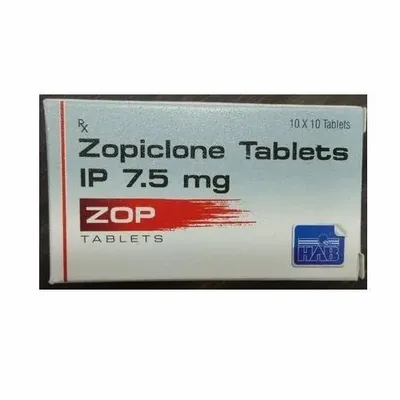 7.5 mg Zopiclone Tablets, Packaging Size: 100 Tablets/Box