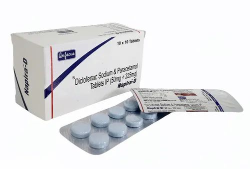 Infocus Diclofenac Sodium 50 mg And Paracetamol 325 mg Tablets