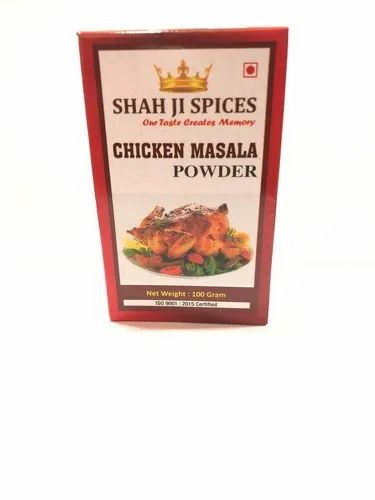 Chicken Masala, Packaging Size: 100 g, Packaging Type: Box