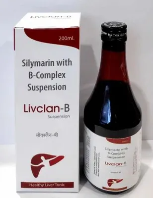 Pharmaceutical Syrup Silymarin With B- Complex Suspension