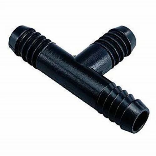 Drip Irrigation Accessories Plant Watering Tee Connector for Feeder Line Pipe Joiner