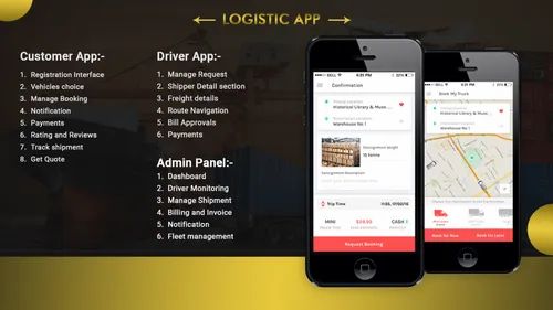 Online Logistic Mobile Application Design Service