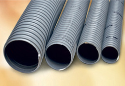PVC Flexible Duct Hose - Pipe (Grey / Transparent)