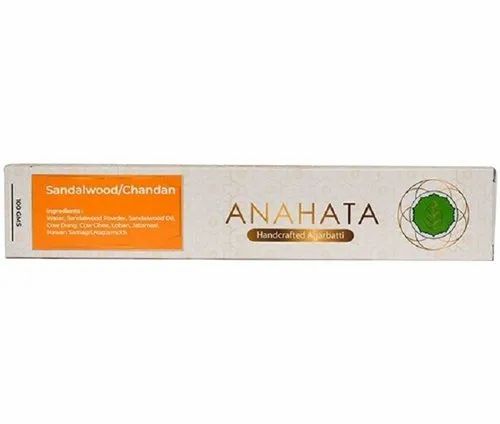 Brown Anahata Sandalwood Incense Sticks, For Religious