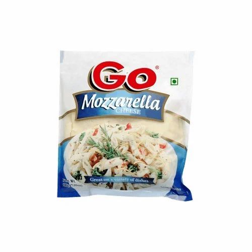 Go Mozzarella Cheese, Packaging Size: Block 200gm,Diced 500gm, Packaging Type: Pouch