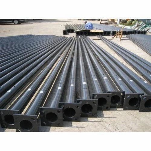Round Steel Tubular Pole, For Highway