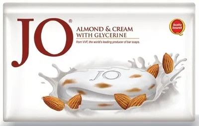 JO Soaps Almond & Cream 100g x 4