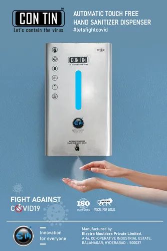 Automatic Hand Sanitizer Dispenser ConTin Plug & Use