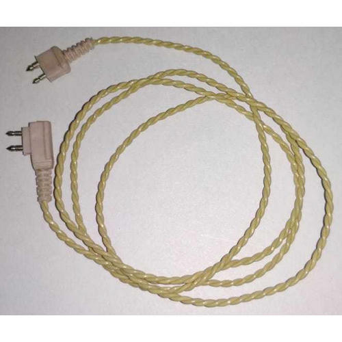 Hearing Aid 2 Pin Single Cord, For Personal And Clinic
