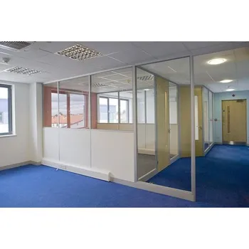 Brown And Brown Decor Office Cabins