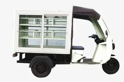 Electric Fruit Vending cart, Maximum Run Per Charge: 60-80 km, Loading Capacity: Upto 500 kg