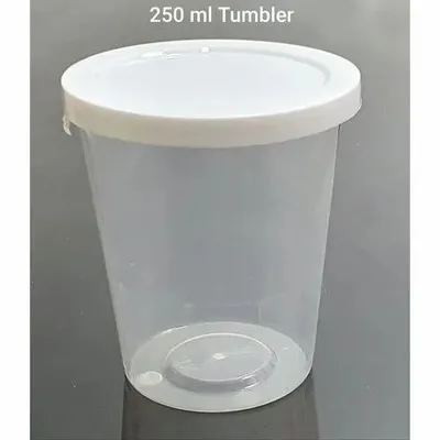 250 ml Plastic Round Tumbler