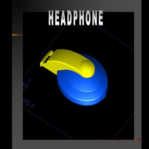 Plastic Parts for Audio Headphone