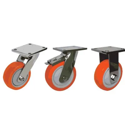 Plate Mounting Casters Wheel