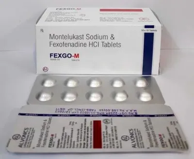 Fexofenadine HCL and Montelukast  Sodium Tablets