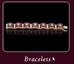 Ruby Invisile Jewellery Bracelets (Gajra)