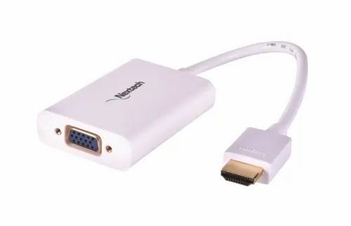 Nextech Hdmi (M) To Vga (F)   Audio   Power Adapter