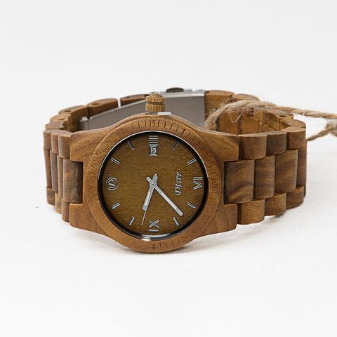 Classic Green Wooden Watch